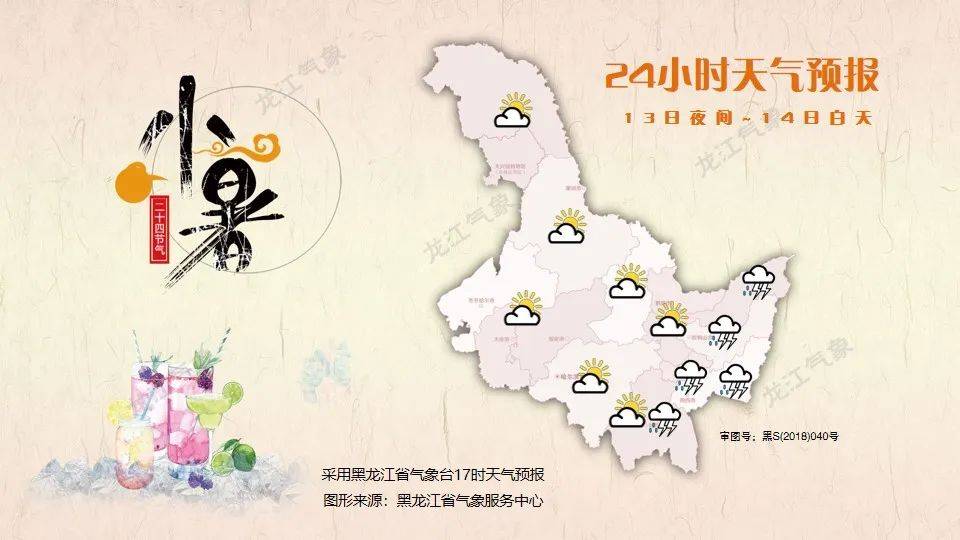 黑龙江:高温天气,退!退!退!