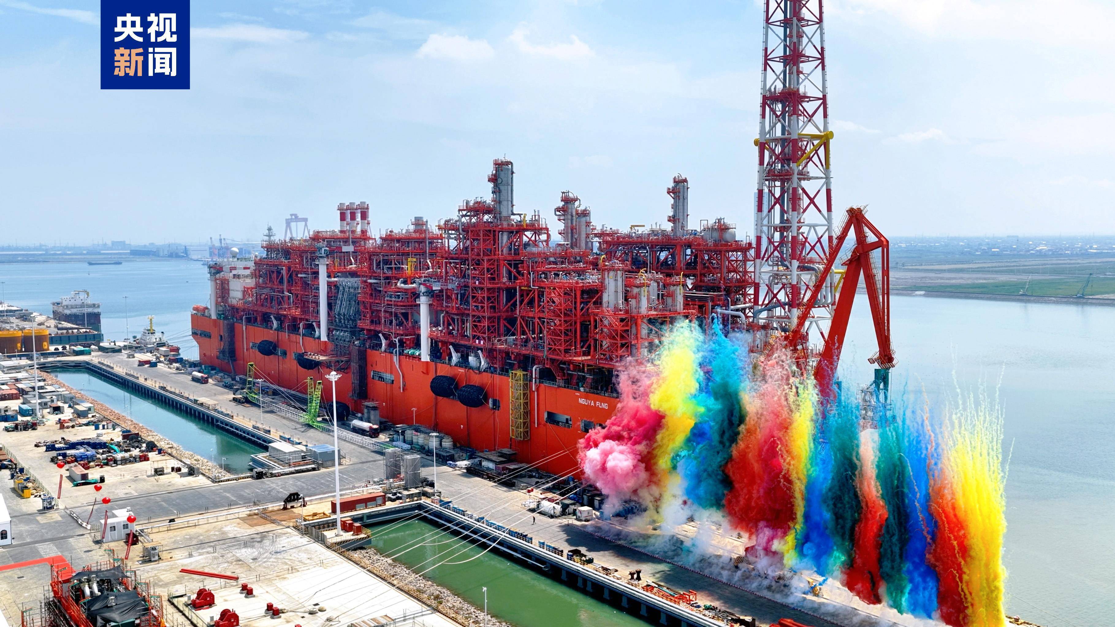 “皇冠上的新明珠” 我国自主建造新型FLNG正式启航
