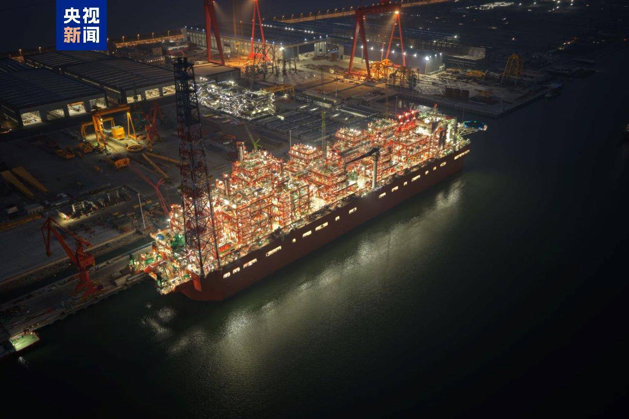 “皇冠上的新明珠” 我国自主建造新型FLNG正式启航