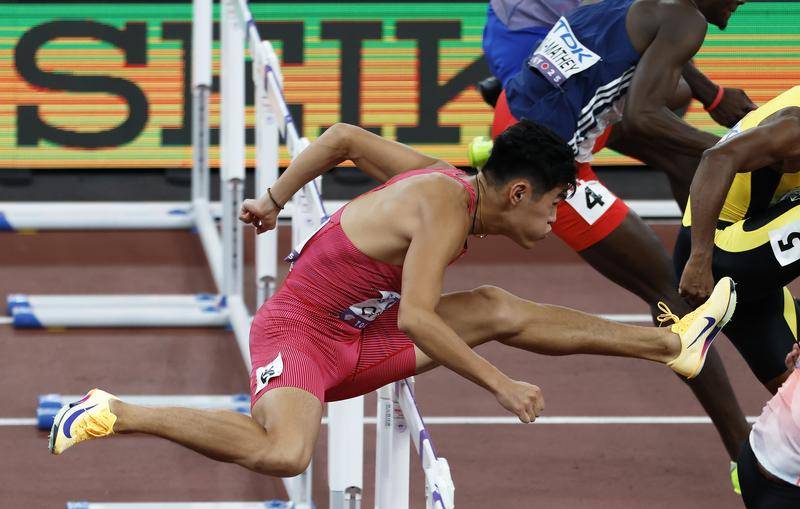 东京田径世锦赛-中国队110米栏三将止步半决赛