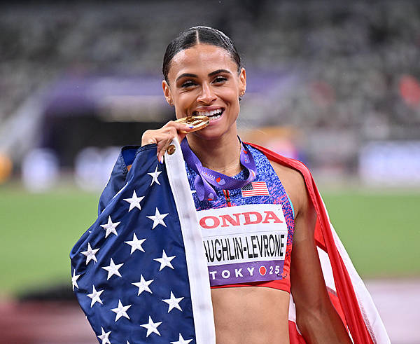 田径世锦赛|六破400米栏世界纪录后转项,麦克劳克林逼近400米人类极限