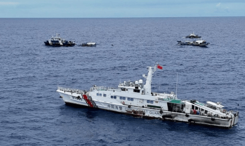 中菲爆发海上冲突,铁线礁传出捷报,菲律宾南海碰遇硬茬,中方通告字少事大,太解气了