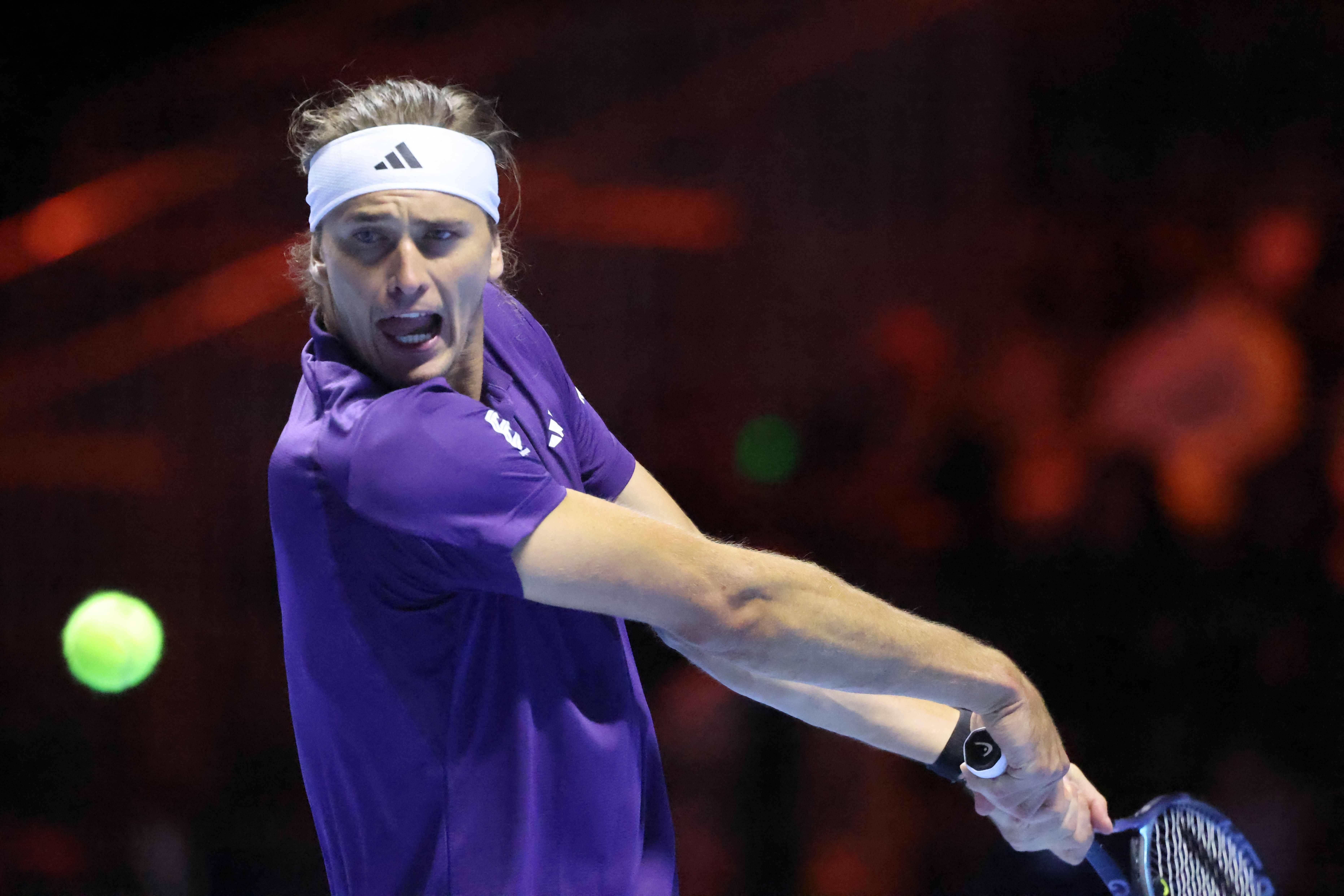 （外代二线）网球——沙特“六王大满贯”表演赛：弗里茨胜兹维列夫