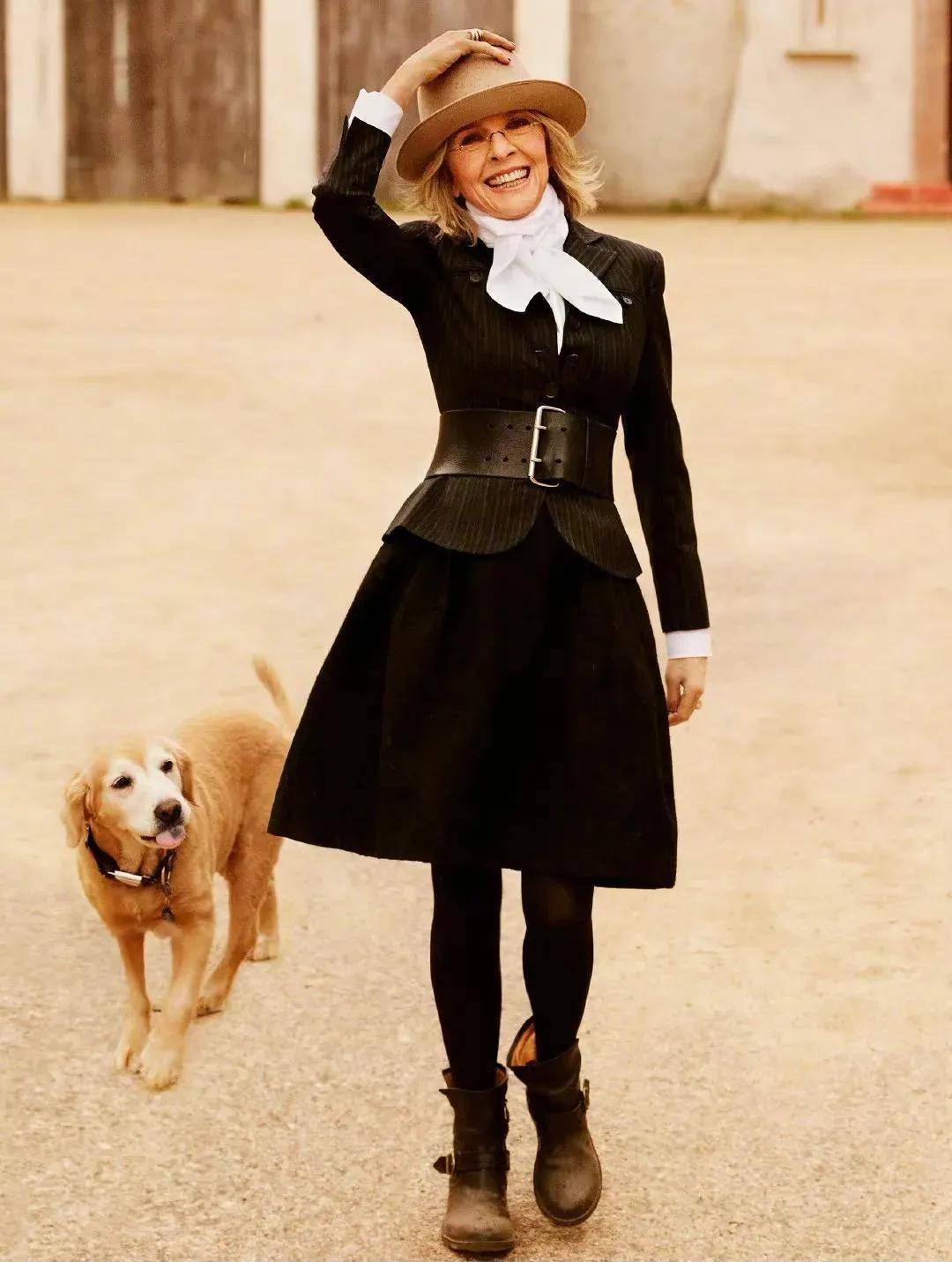 79岁奥斯卡影后离世,她是男神收割机,松弛中性风穿搭鼻祖